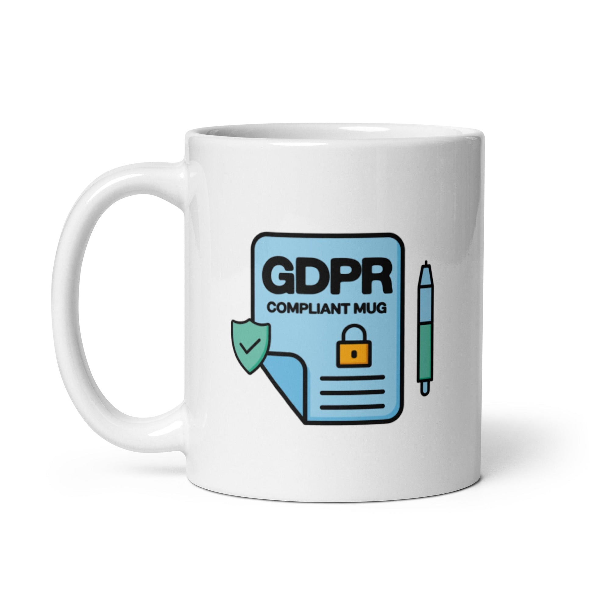 GDPR Compliance Coffee Mug Holiday gift for the Office Gossip Marketing Agency Data Protection Authorities Office Award - Coffee Mug - themarketeerboutique