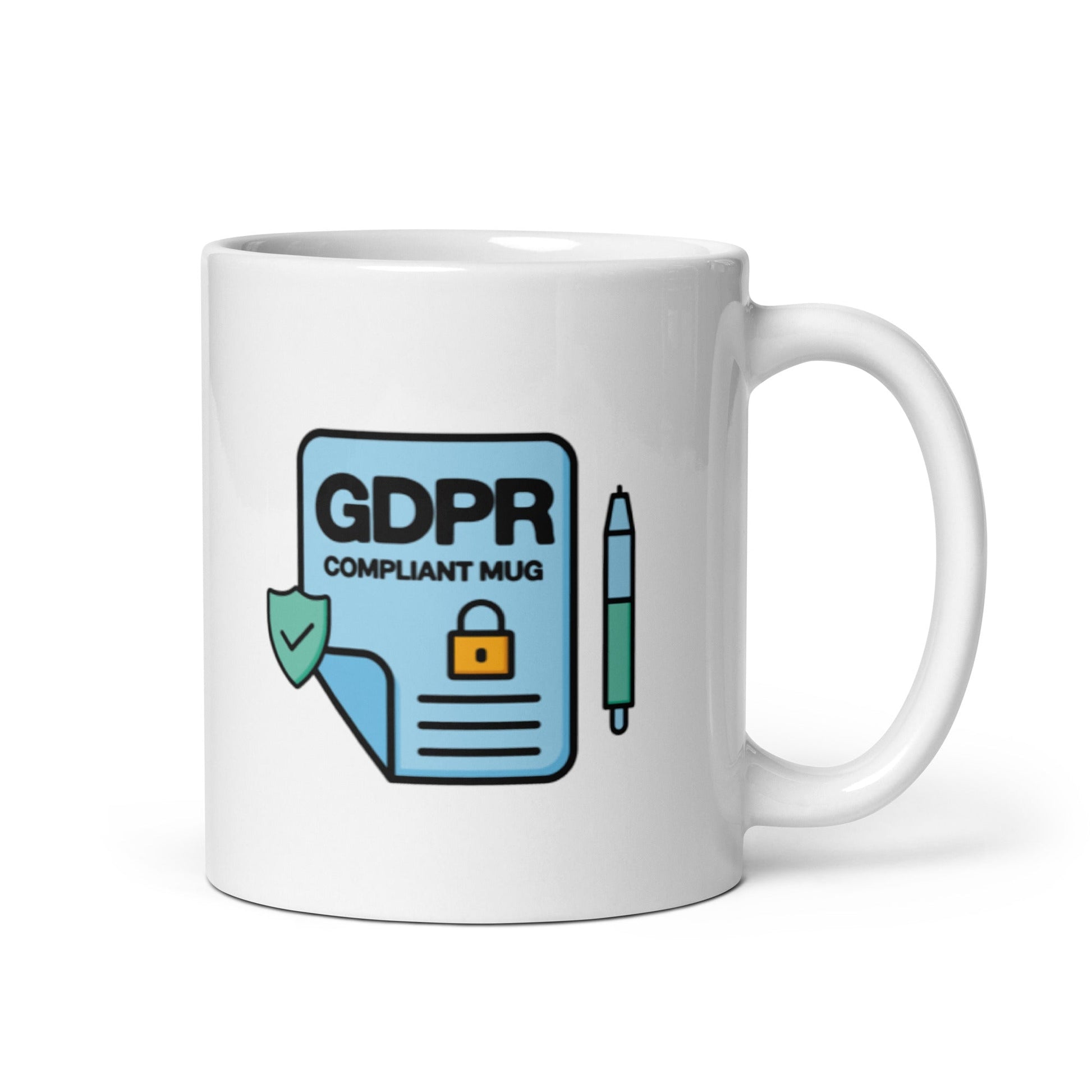 GDPR Compliance Coffee Mug Holiday gift for the Office Gossip Marketing Agency Data Protection Authorities Office Award - Coffee Mug - themarketeerboutique