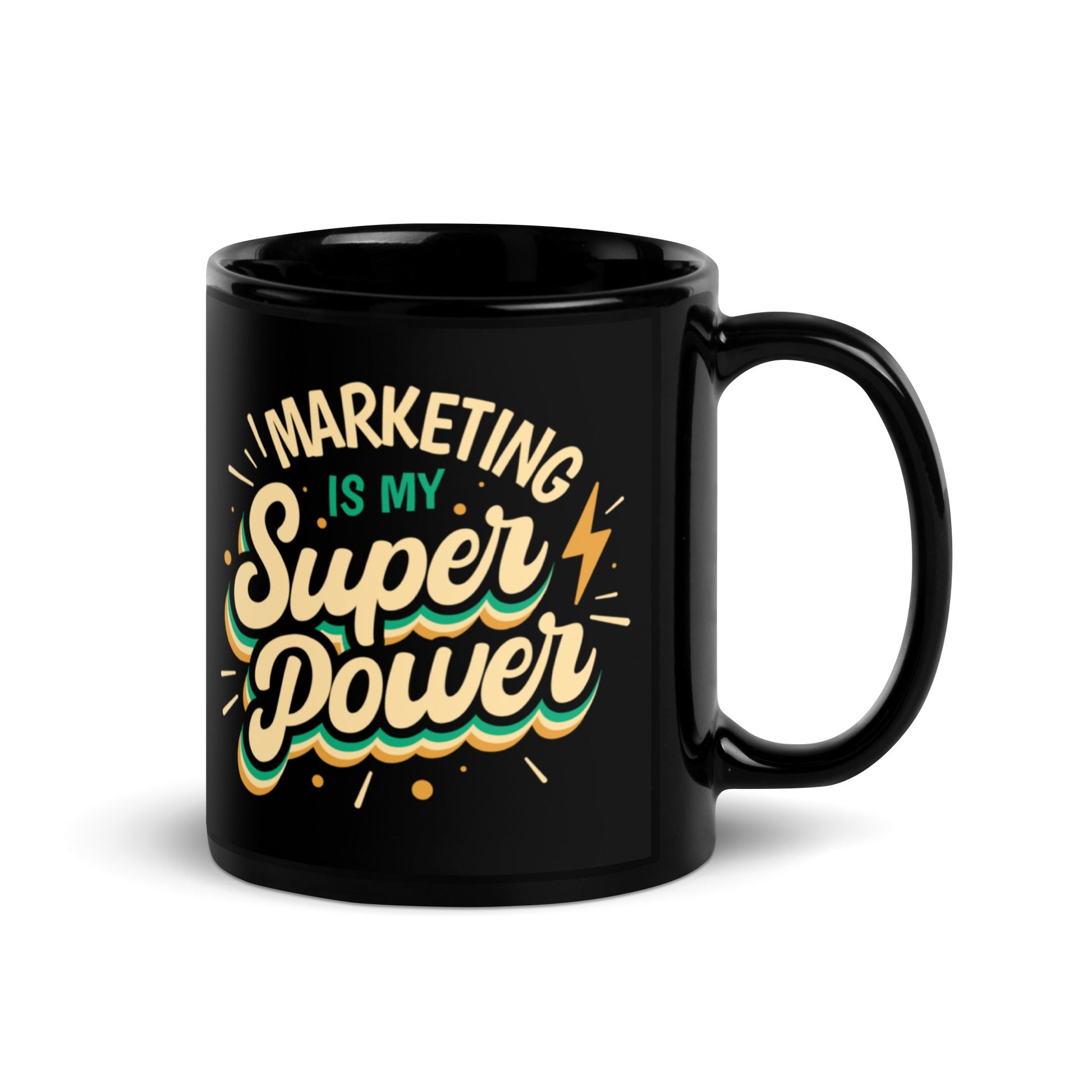 Internet Marketing Midnight Black Coffee Mug Gift Ideas for Coworkers Influencer Marketing Marketing Agency Christmas Gifts for Coworkers - Coffee Mug - themarketeerboutique