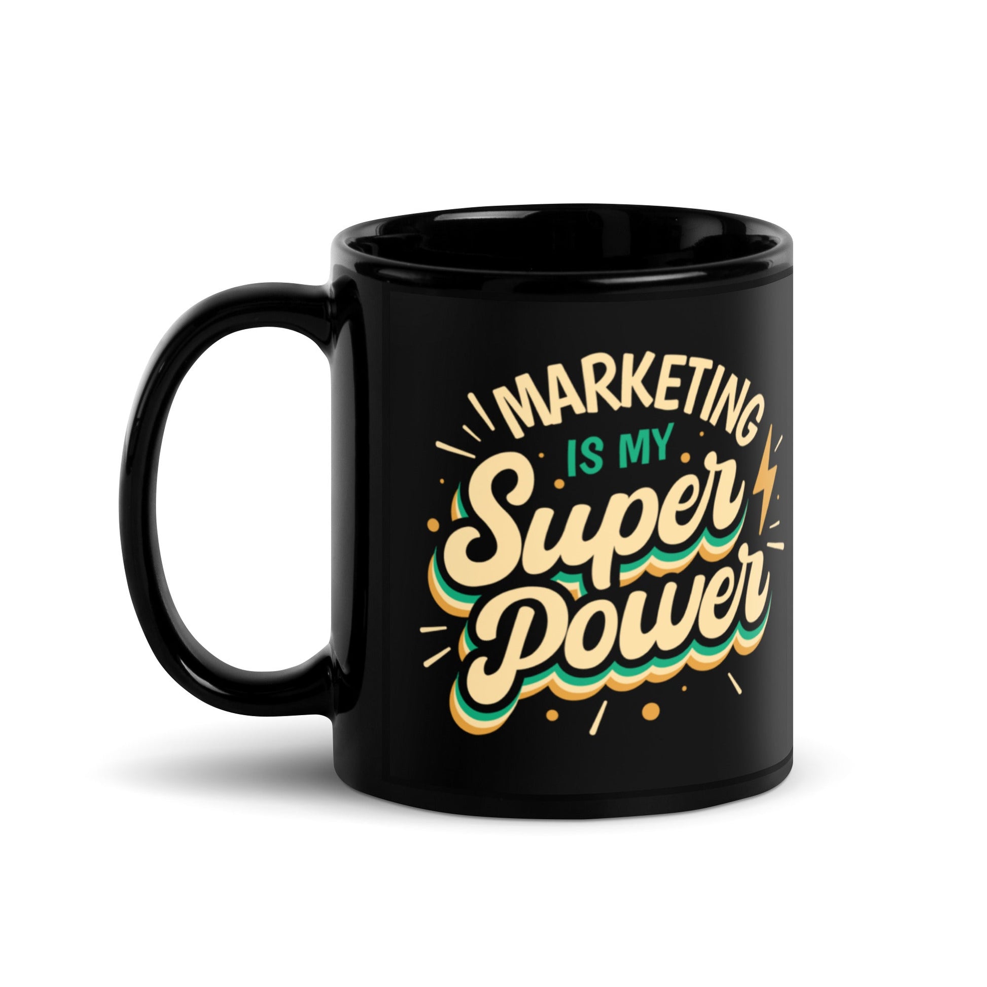 Internet Marketing Midnight Black Coffee Mug Gift Ideas for Coworkers Influencer Marketing Marketing Agency Christmas Gifts for Coworkers - Coffee Mug - themarketeerboutique